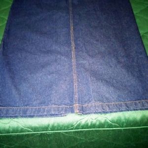 Ashley Stewart denim skirt